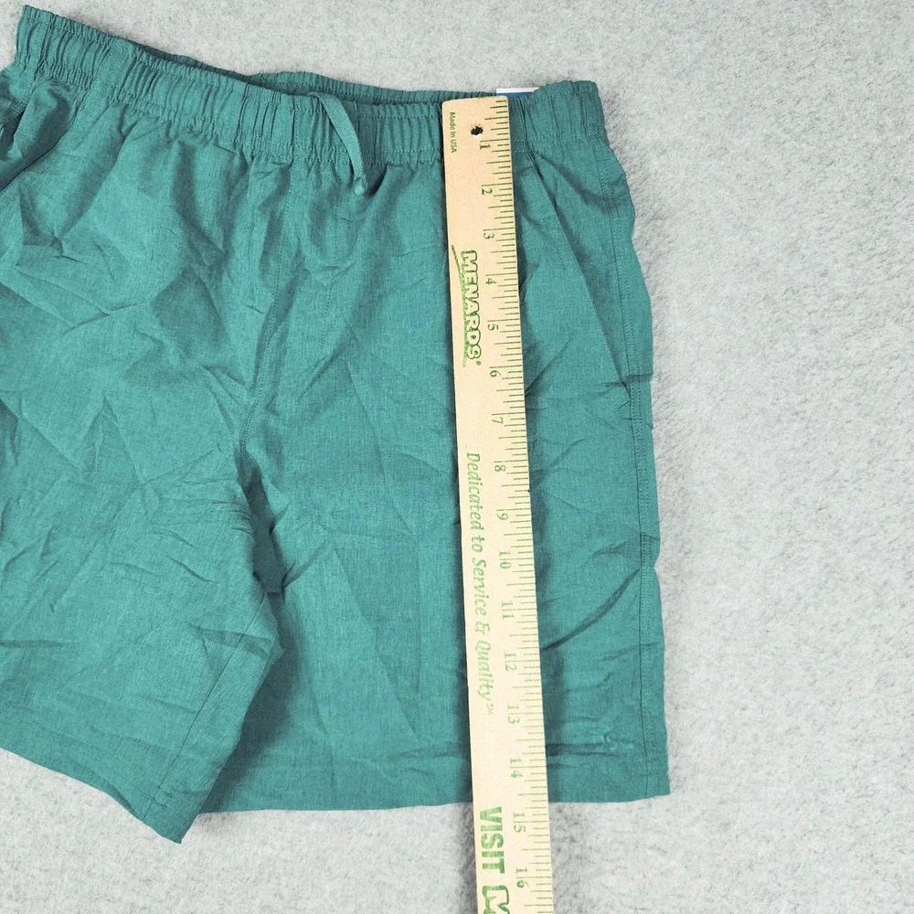 DSG Agility Shorts Boys L 14-16 Teal Green Athletic Fit Performance Stretchy